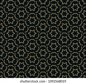 elegant line ornament pattern seamless pattern for background, wallpaper, textile printing, packaging, wrapper, etc.