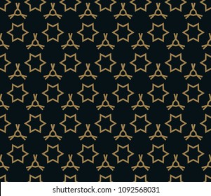 elegant line ornament pattern seamless pattern for background, wallpaper, textile printing, packaging, wrapper, etc.