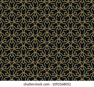 elegant line ornament pattern seamless pattern for background, wallpaper, textile printing, packaging, wrapper, etc.