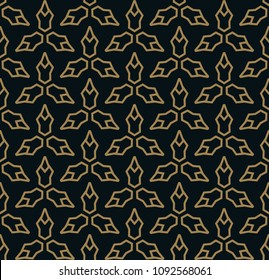 elegant line ornament pattern seamless pattern for background, wallpaper, textile printing, packaging, wrapper, etc.