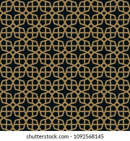 elegant line ornament pattern seamless pattern for background, wallpaper, textile printing, packaging, wrapper, etc.
