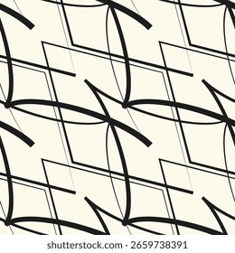 Elegante Linie Rhombus nahtloses Muster für Stoff und Tapete