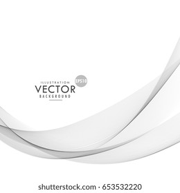 elegant line wave background vector design