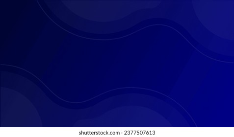 Fondo de escritorio elegante de plantilla de fondo de degradado azul lineal