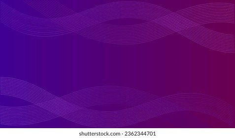 Elegant Lineart Gradient Background Template Wallpaper