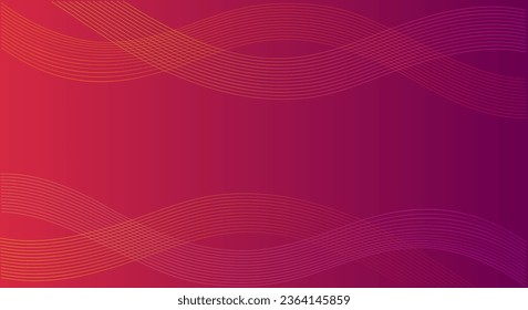 Elegant Lineart Gradient Background Template Wallpaper