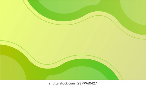 Elegant Lineart Green Gradient Background Template Wallpaper