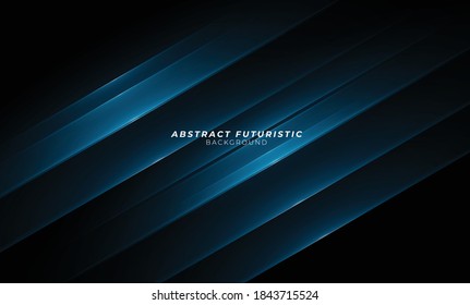 Elegant lines on dark black background. Luxurious Premium Vector. Detail concept wallpaper.