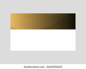 Elegant LinkedIn profile cover mockup with abstract background