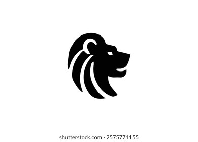 Elegant Lion Head Logo Template