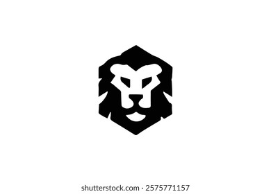 Elegant Lion Head Logo Template