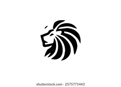 Elegant Lion Head Logo Template