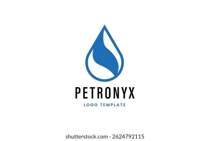 Elegant Liquid Drop Logo for Natural and Organic Products