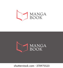 Elegant logo with book symbol.