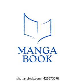 Elegant logo with book symbol.