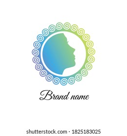 Elegant logo design for beauty salon or spa salon