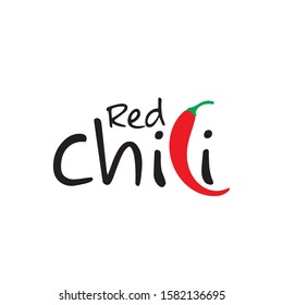 Elegant Logo Design Concept with Red Chili Icon