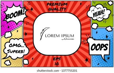 Elegant logo with Fountain pen