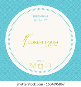 Elegant logo with Fountain pen