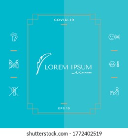 Elegant logo with Fountain pen