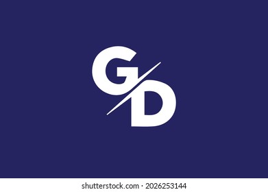 logotipo elegante con iniciales para vector de empresa