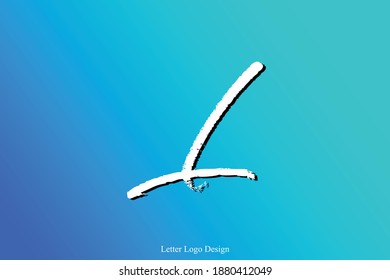 Elegant Logo of Letter " L " Letter Based Minimalist LOGO 