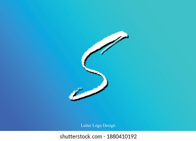 Elegant Logo of Letter " S " Letter Based Minimalist LOGO 