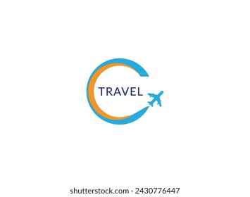 An elegant logo showcasing a stylized airplane in flight, embodying the brand's commitment to luxurious and comfortable travel experiences.