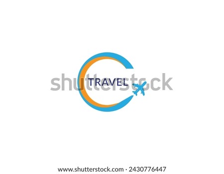 An elegant logo showcasing a stylized airplane in flight, embodying the brand's commitment to luxurious and comfortable travel experiences.