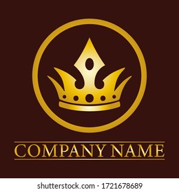 Elegant logo template for a beauty salon, hairdresser or spa services. Premium icon, vector design.