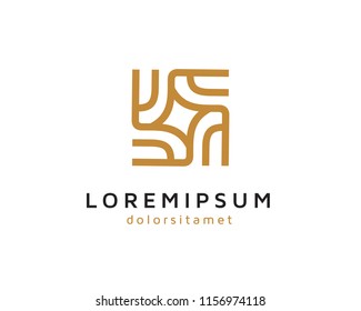 Elegant Logo Template Design Vector, Emblem, Concept Design, Creative Symbol, Icon