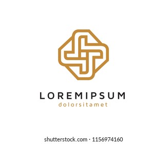 Elegant Logo Template Design Vector, Emblem, Concept Design, Creative Symbol, Icon