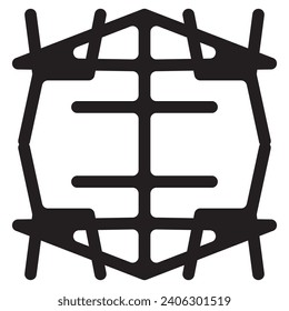 elegant logo template design web symbol icon vector illustration