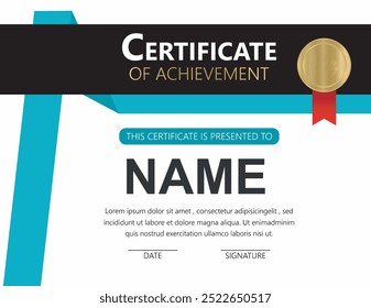 Elegant and luxurious certificate template. Awards diploma background
two and one color certificate design for education and other skill award and red tag
Training achivement certificate or diploma