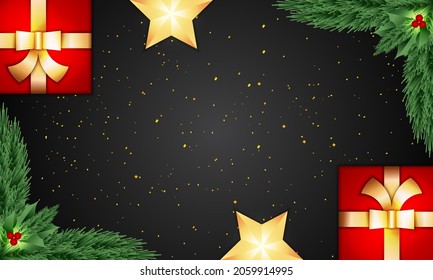 elegant and luxurious christmas background