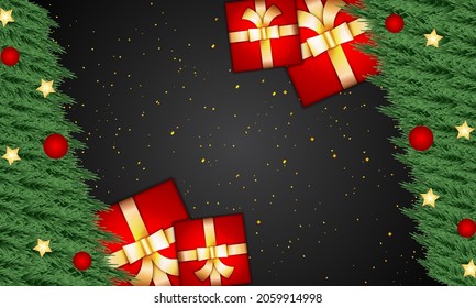 elegant and luxurious christmas background