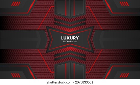 Elegant luxury abstract background with shiny red color perfect for wallpaper or banner
