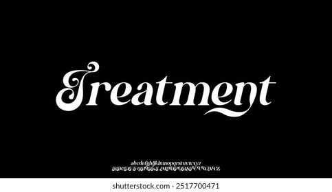 Elegant luxury alphabet letters Font. Minimal modern urban fonts for logo, brand etc. Typography vector illustration