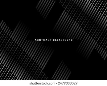 Elegant Luxury Background. Black Gradient Line Effect Display. Realistic 3d wallpaper striped pattern. Elegant background for posters, websites, brochures, cards, banners, certificates, etc.