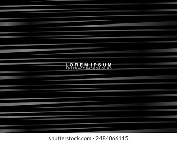 Elegant Luxury Background. Black Gradient Line Effect Display. Realistic 3d wallpaper striped pattern. Elegant background for posters, websites, brochures, cards, banners, certificates, etc.