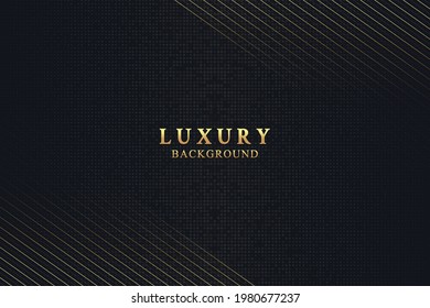 Elegant luxury background concept with black and gold texture