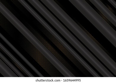 Elegant luxury background with gold glitter, sequins. Dynamic style. Stylish backdrop for different purposes. Dark layout for banners, covers, Wallpapers, and social media. Golden glitter confetti.