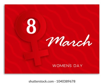 Elegant luxury international women's day 8 march card. Happy woman day, flyer, banner, card poster. 8 march.