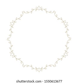 elegant, luxury label vector frame