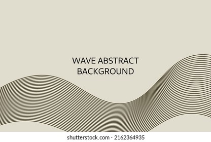 Elegant luxury line background. Abstract line background with black color with space for text