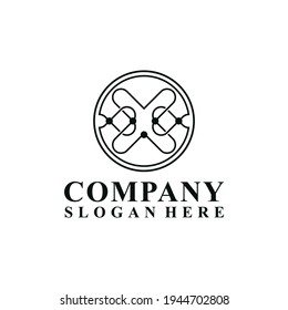Diseño inicial del logotipo X and Love