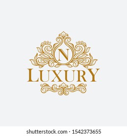 Elegant Luxury Logos Vector Illustration