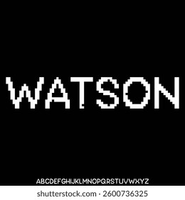 Elegant luxury natural curved display font vector