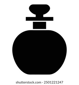 Elegante ilustración de Vector de botella de perfume de lujo, perfecta para el diseño de productos de belleza y fragancias de alta gama. Ideal para una marca y un embalaje elegantes, sofisticados y visualmente atractivos.