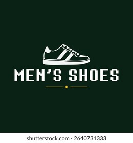 Elegant luxury shoes logo with sleek metallic accents and refined typography, perfect for high-end footwear brands, premium fashion labels, and exclusive designer collections.